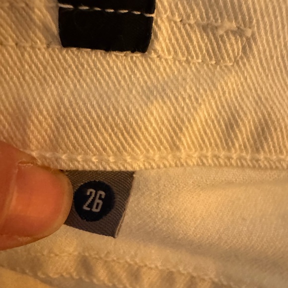 Citizens White Thompson Crop Jeans - Picture 9 of 13